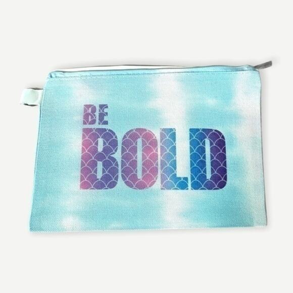 Makeup Bag Tie-dye Handcrafted Toiletry pouch - Picture 1 of 10